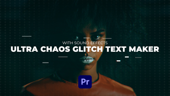 Ultra Chaos Glitch Text Maker | Premiere Pro
