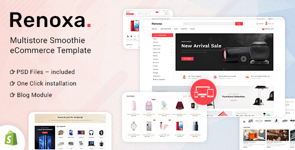 Renoxa Multipurpose E-commerce Shopify Template 