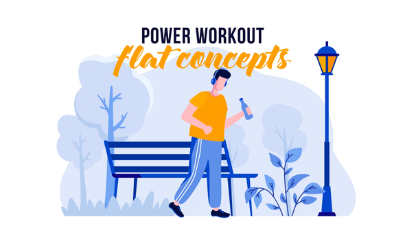 Power Workout - Flat Concept