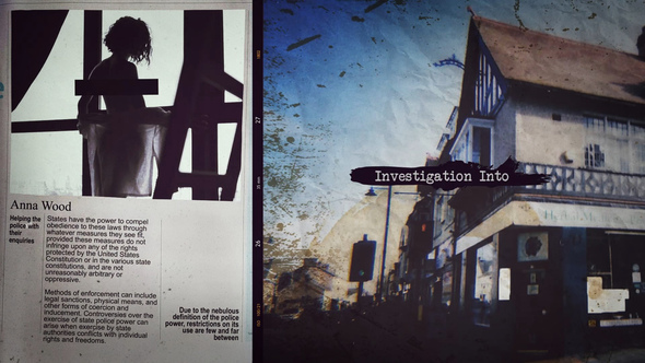 Investigation Film Intro - VideoHive 31780591