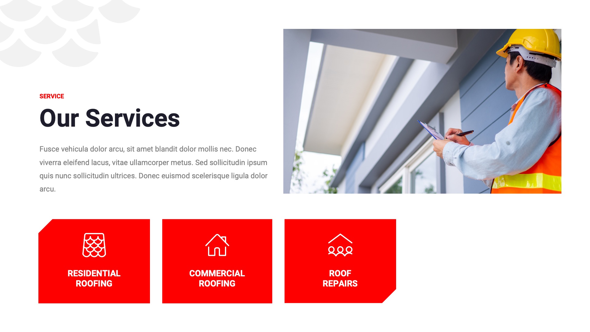 ROOFEX Roofing Service & Construction Powerpoint Template