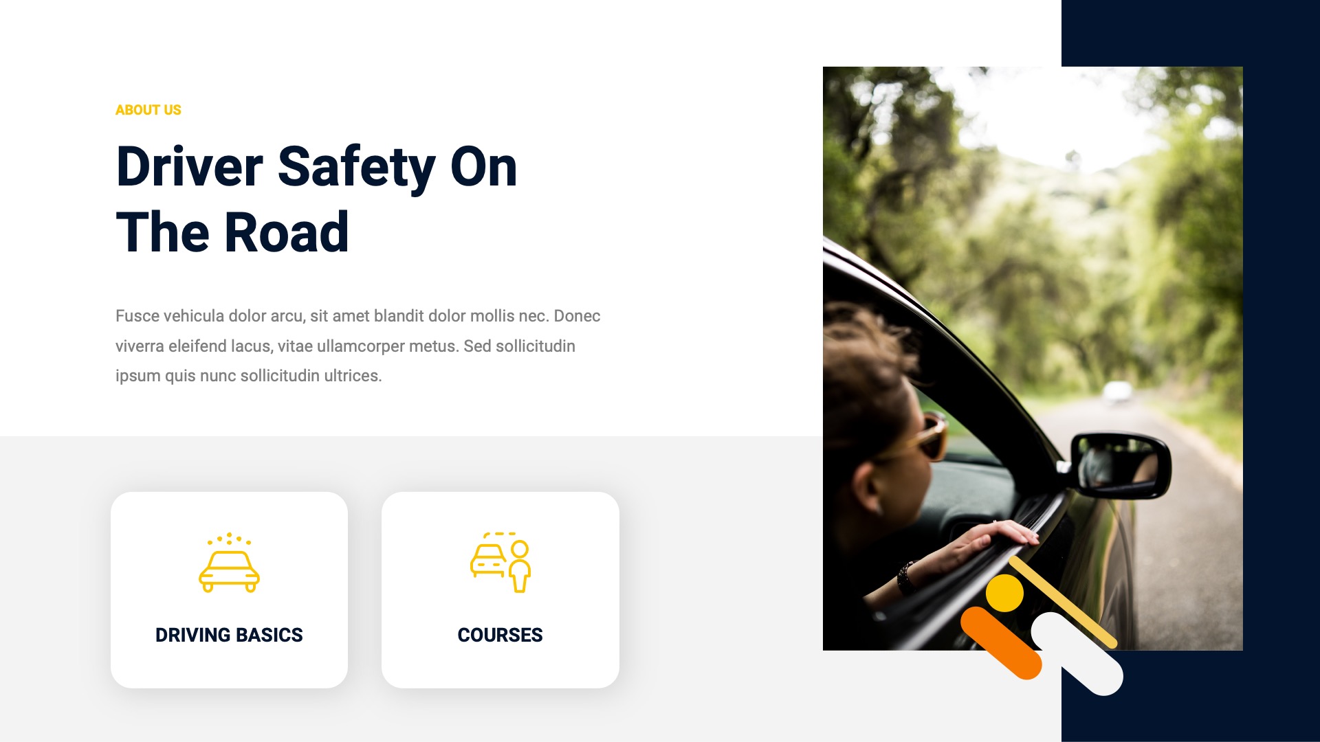 BayX - Driving School Powerpoint Template, Presentation Templates ...