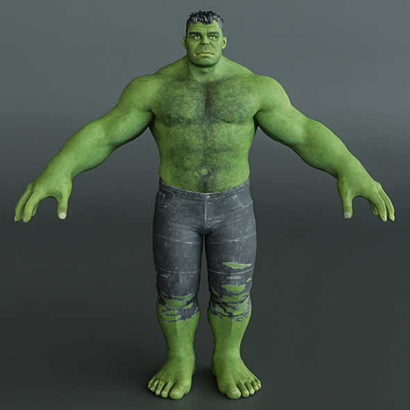 The Hulk - 3Docean 31784086