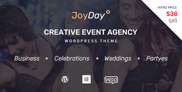JoyDay - Creative Event Agency WordPress Theme