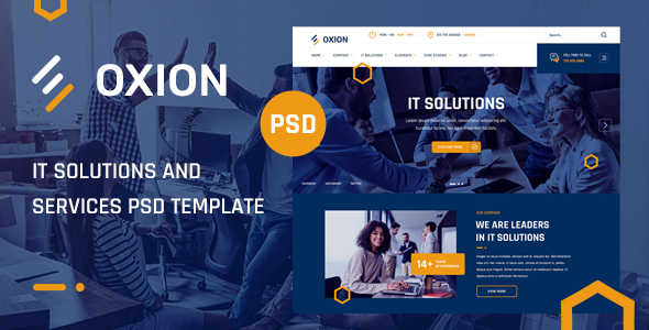 Oxion - IT - ThemeForest 31790060