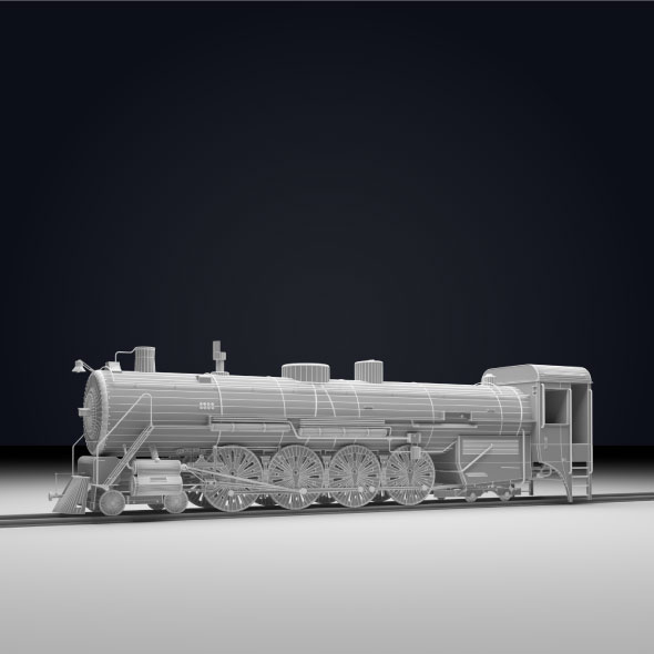 Train_Ancient rail - 3Docean 31777820