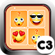 Emoji Memory Matching Game Construct 3 C3P HTML5 Kids Game