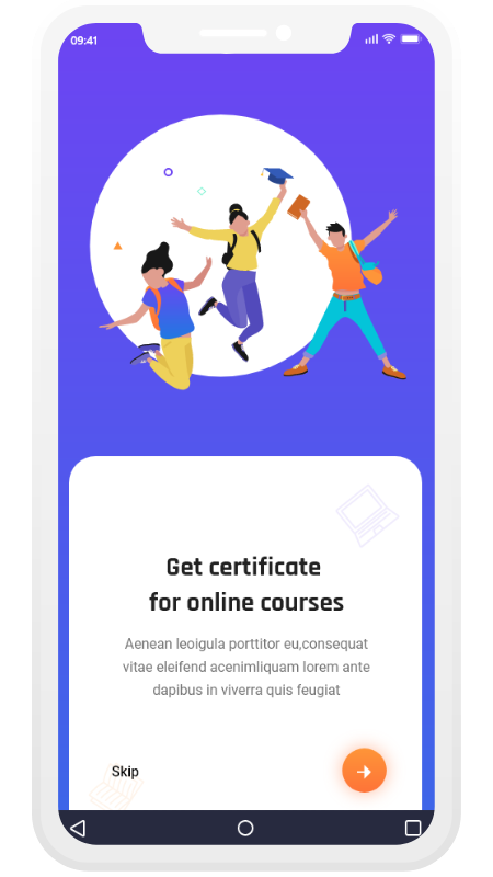 Elearn - Online Learning Platform App UI Kit in Flutter by ViserLab