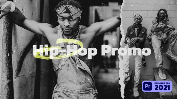 Hip-Hop Promo | Premiere Pro MOGRT