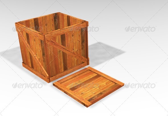 Wooden crate