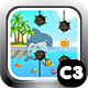 Flappy Dolphin Game Construct 3 C3P HTML5 Endless Game