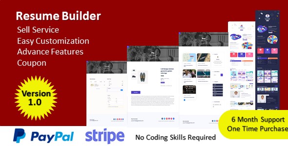 Resume Builder - Build Your Resume & Sell Your Service
