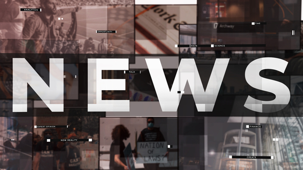 Daily News Intro - VideoHive 31820146