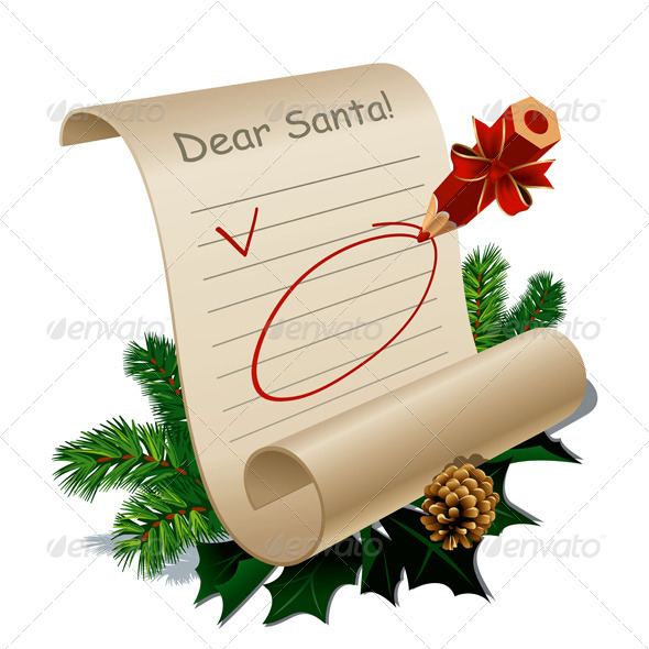 Letter to Santa Claus - Christmas Seasons/Holidays