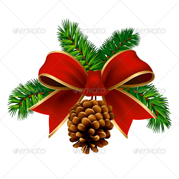 Xmas Ribbon - Christmas Seasons/Holidays