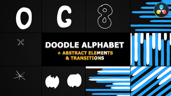 Doodle Alphabet | DaVinci Resolve
