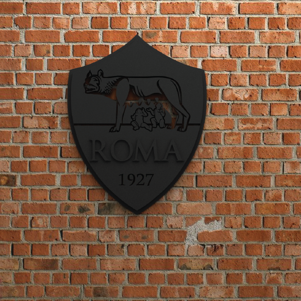 AS Roma Logo - 3Docean 31824528