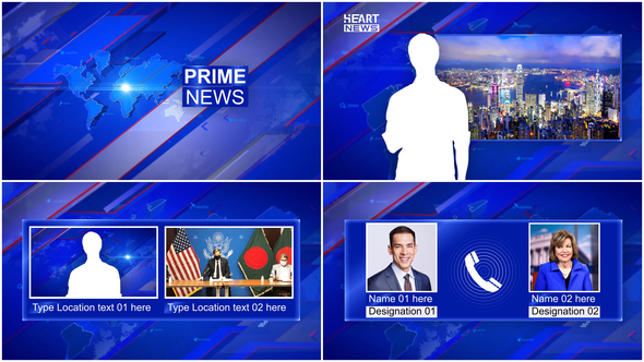 News Broadcast Package - VideoHive 31827600