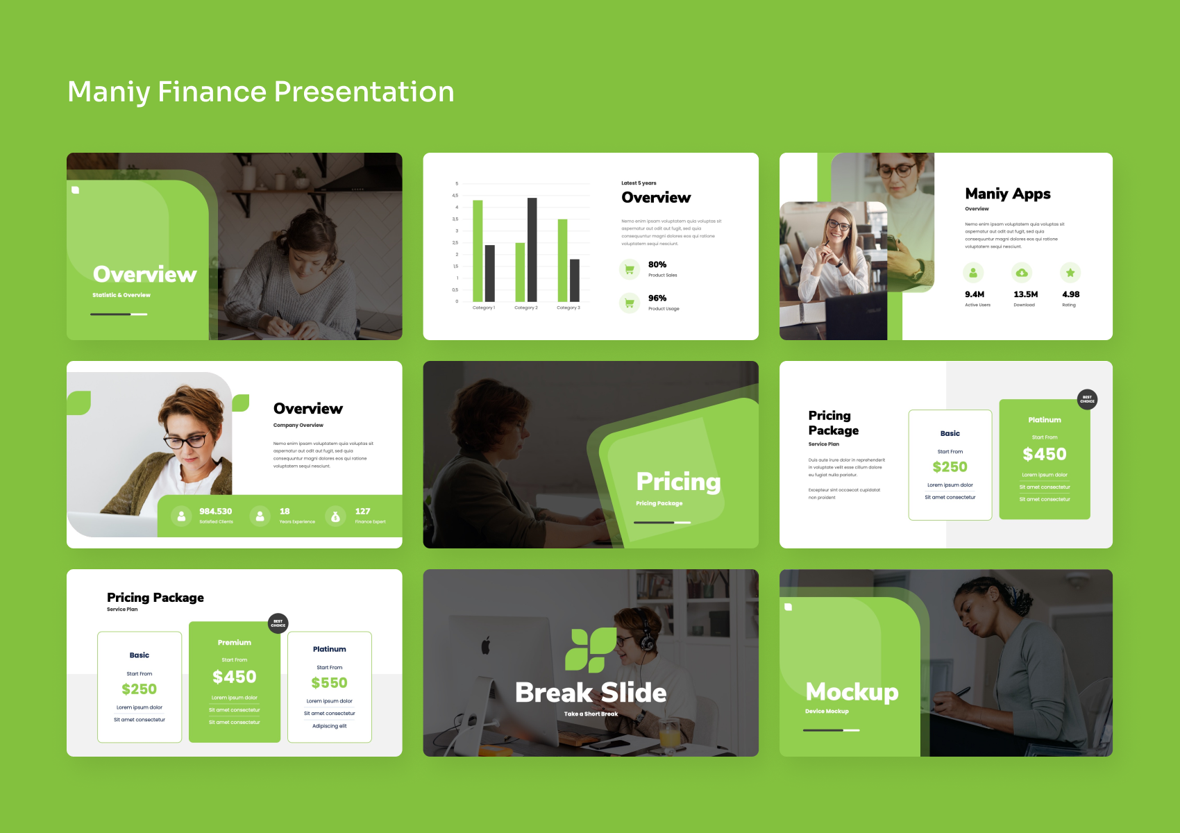 Maniy - Finance PowerPoint Presentation, Presentation Templates ...