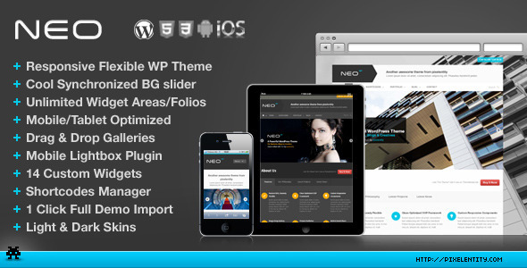 NEO Premium Responsive Business WordPress Theme - Corporate WordPress
