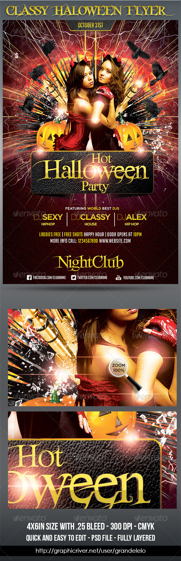 Hot Halloween Party - Holidays Events