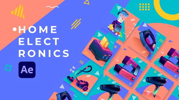 Home Electronics Product Promo | After Effects