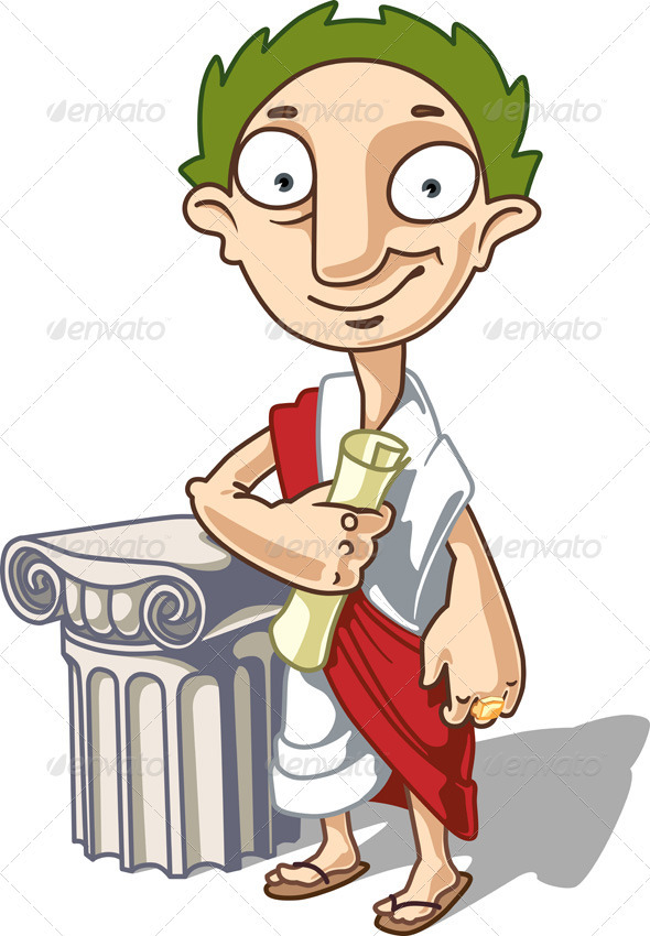 The Antique Emperor - Characters Vectors