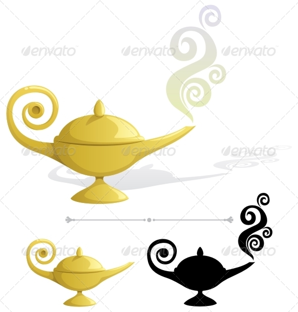 Magic Lamp - Man-made Objects Objects