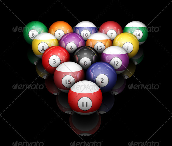Pool balls