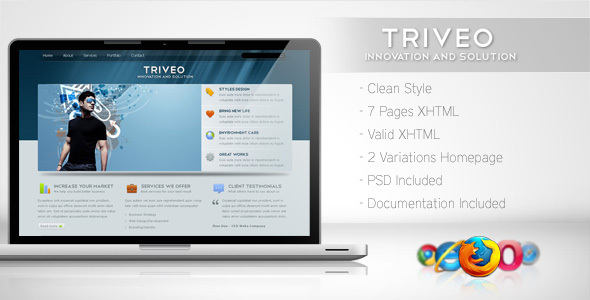 Triveo - Clean - ThemeForest 91670