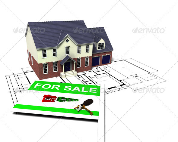 House for sale - Architecture 3D Renders