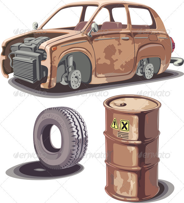 Old and Rusty Stuff - Miscellaneous Characters