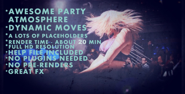 Project - Party - VideoHive 2918377