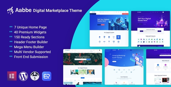 Free download Aabbe – Digital Marketplace Theme