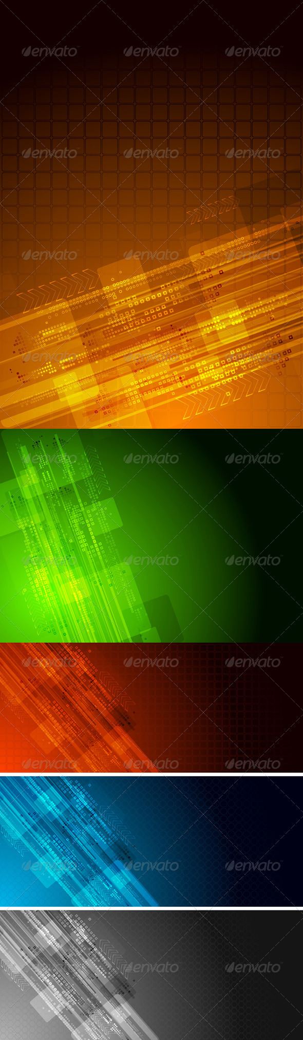 Abstract hi-tech backgrounds - Backgrounds Decorative