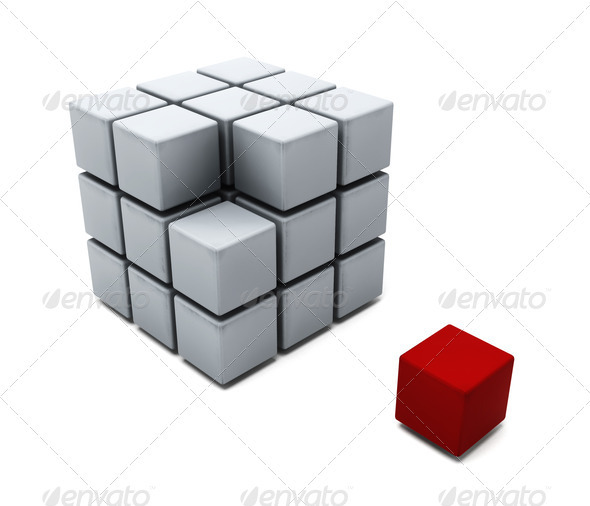 Individuality - Abstract 3D Renders