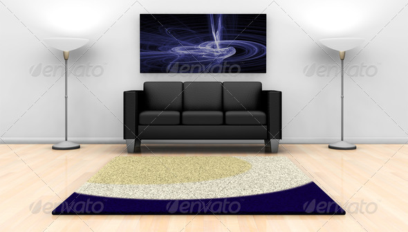 Modern loung3 - Architecture 3D Renders