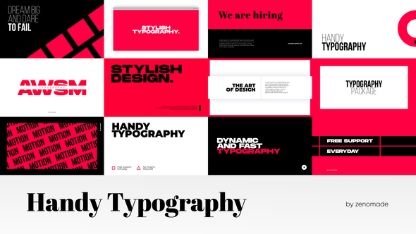 Handy Typography - VideoHive 31855206
