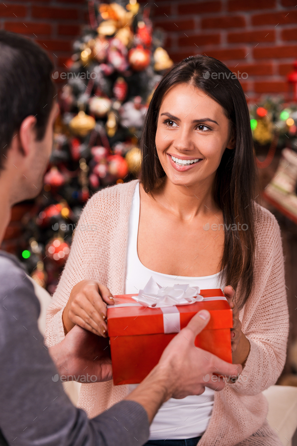 Is it for me?  - Stock Photo - Images