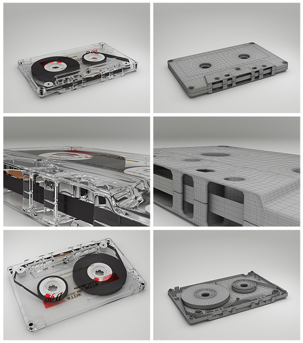 Vintage audio cassette - 3Docean 31859106