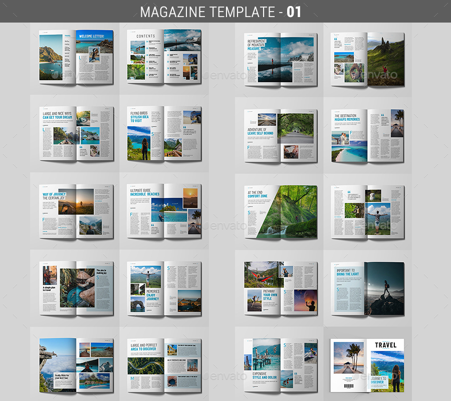 Magazine Bundle, Print Templates | GraphicRiver