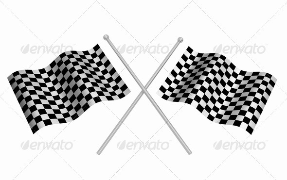 Checkered flags