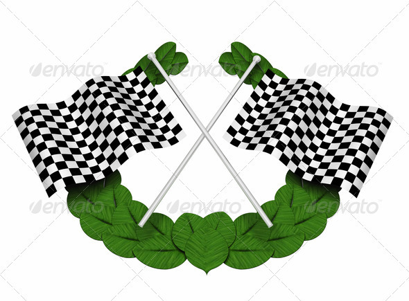 Chequered flags