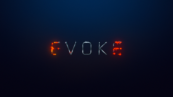 Evoke Logo Title Reveal