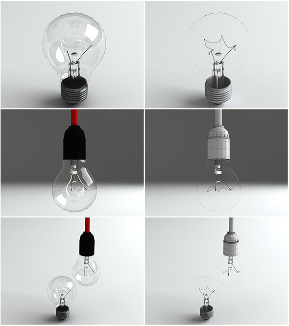 Bulb light 01 - 3Docean 31861003