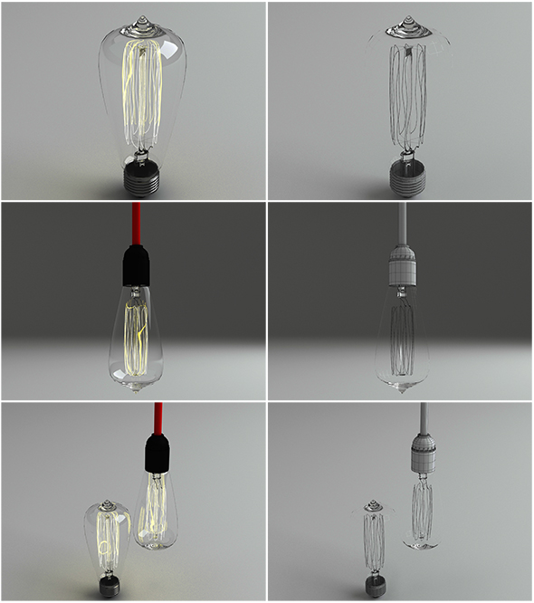 Bulb light 03 - 3Docean 31864272