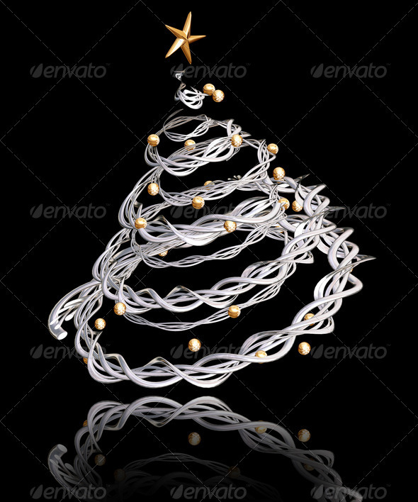 3D Christmas tree