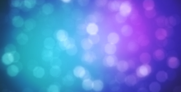 Bokeh particle background
