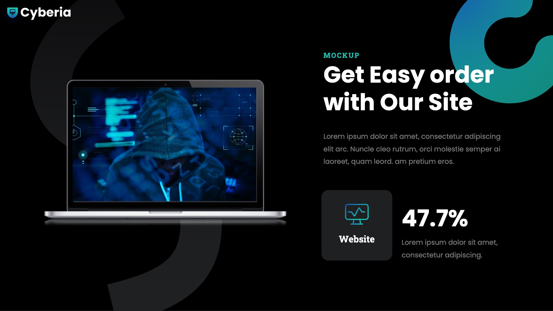 CYBERIA - Cyber Security Keynote Template, Presentation Templates ...
