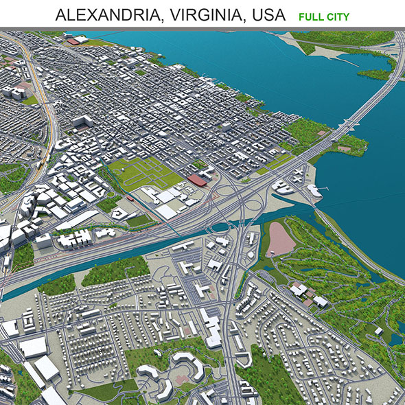 Alexandria city Virginia - 3Docean 31869706